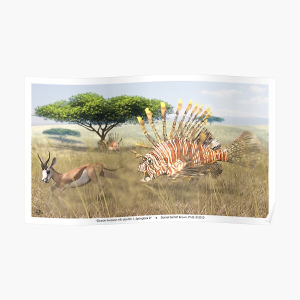 Ocean Invasion #9: Lionfish 1, Springbok 0 Poster