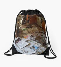 clutter Drawstring Bag
