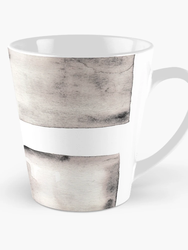 Thumbnail 1 of 4, Coffee Mug, black rectangle designed and sold by In-Some-Between.