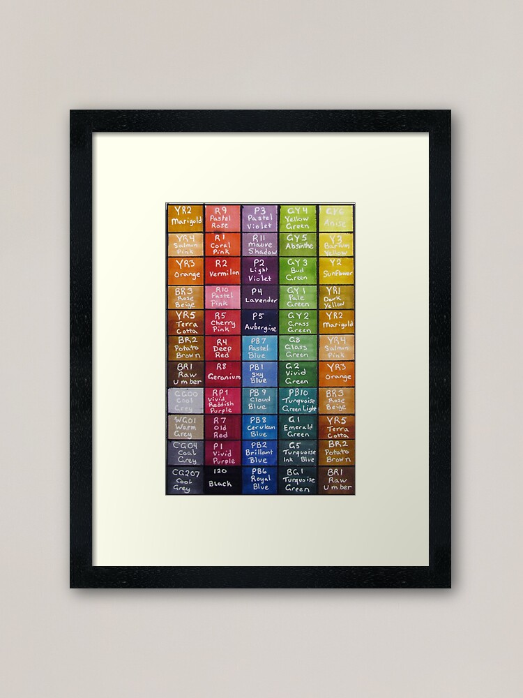 ohuhu 48 brush markers