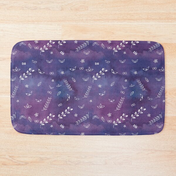 Item preview, Purple Violet Watercolor Floral Cute Illustrations Art designed and sold by Soumya S. Mohanty.