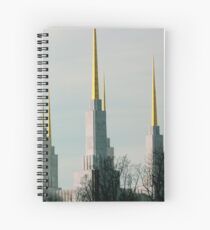 Triple Spires ^ Spiral Notebook