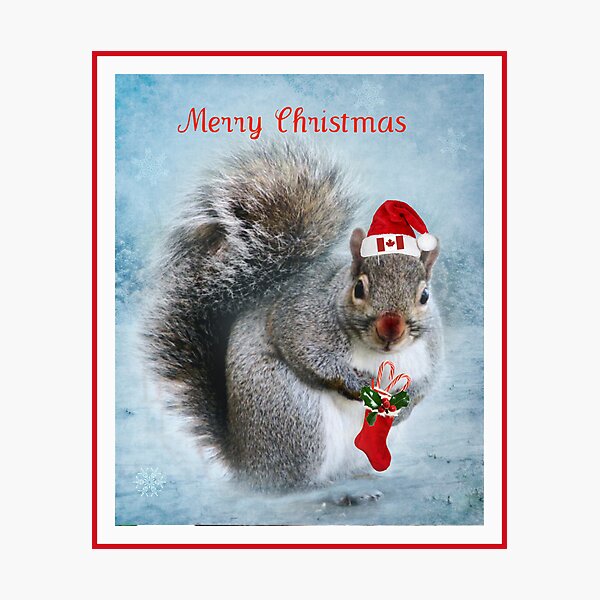 Here Comes Santa Photographic Print