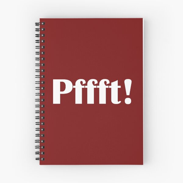 Item preview, Pffft! - white type designed and sold by bluehair.