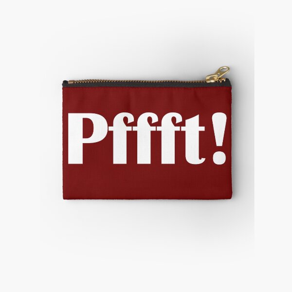 Item preview, Pffft! - white type designed and sold by bluehair.