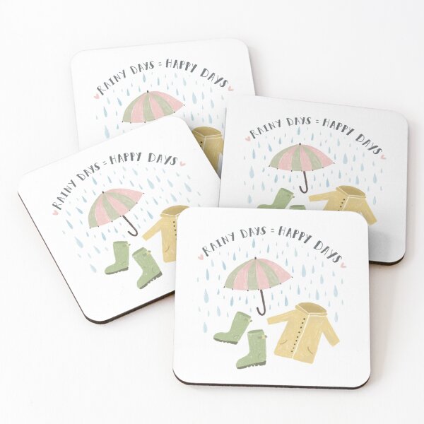 Item preview, Rainy days are happy days designed and sold by pinapurri.