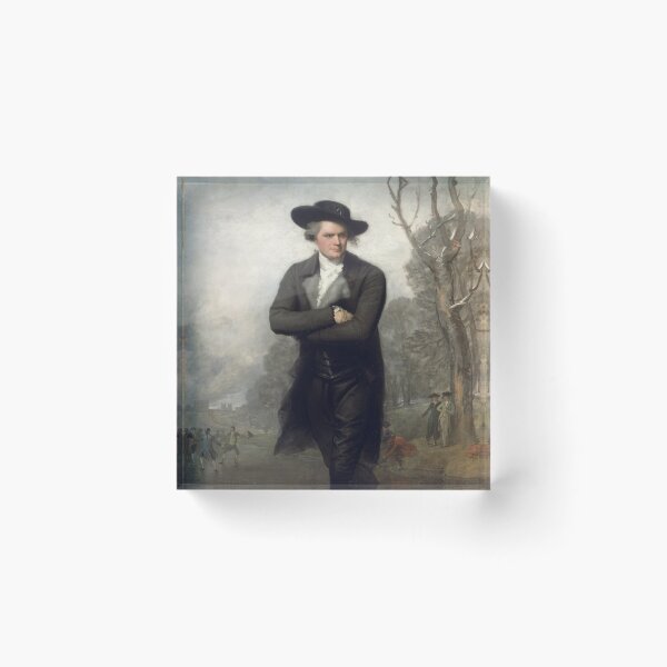 Item preview, Gilbert Stuart - The Skater - Portrait of a Gentleman Skating designed and sold by ArtExpression.