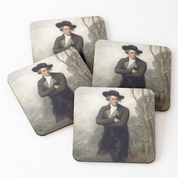 Item preview, Gilbert Stuart - The Skater - Portrait of a Gentleman Skating designed and sold by ArtExpression.
