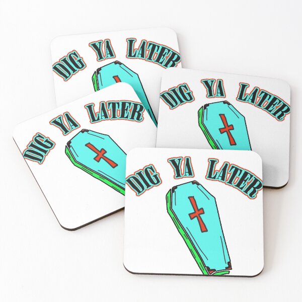 Item preview, Dig Ya Later Coffin designed and sold by SerpentSkyArts.