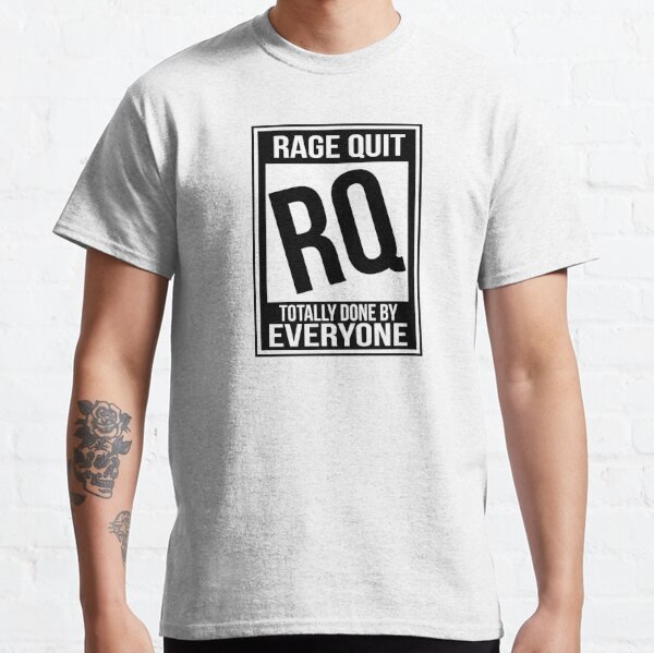 Rated RQ (Rage Quit) Classic T-Shirt