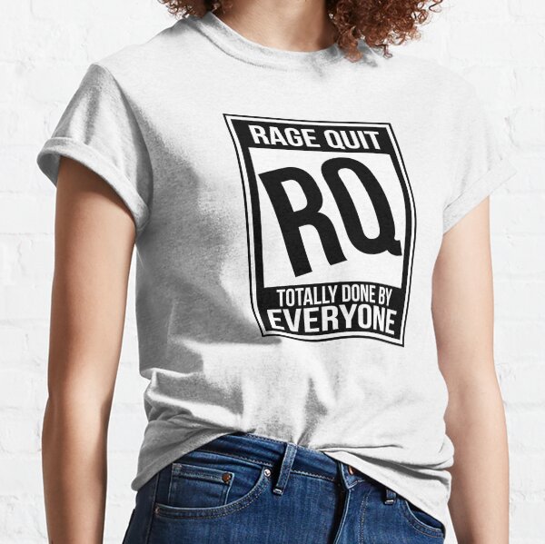 Rated RQ (Rage Quit) Classic T-Shirt