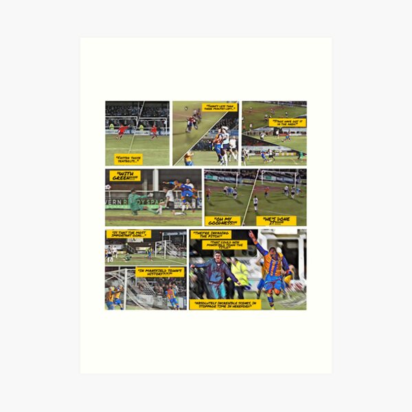 Matt Green - Hereford comic strip - Stevo commentary Art Print