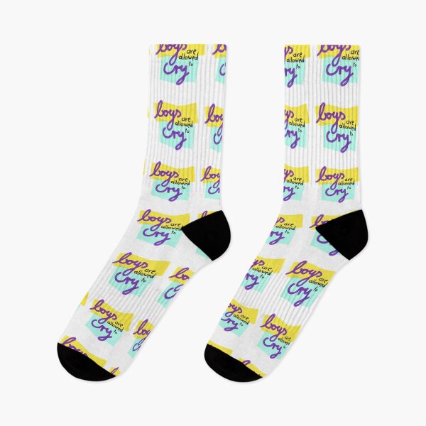 Item preview, boys are allowed to cry designed and sold by In-Some-Between.