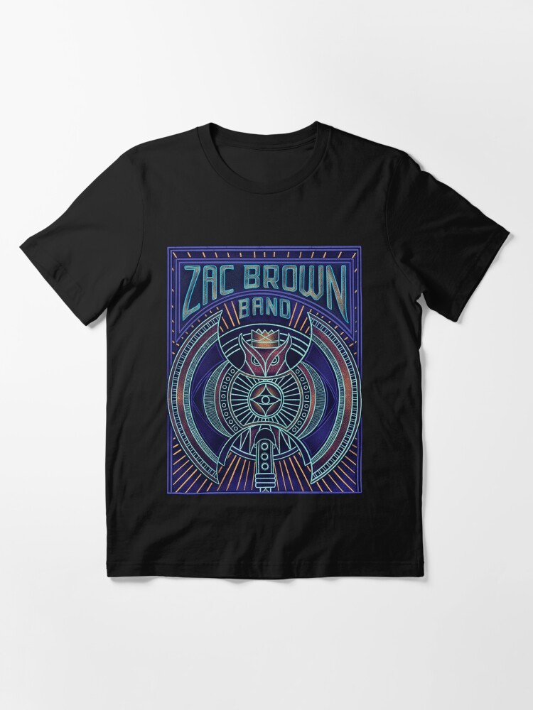 Zac Brown Band Owl Pposter Tour T-Shirt