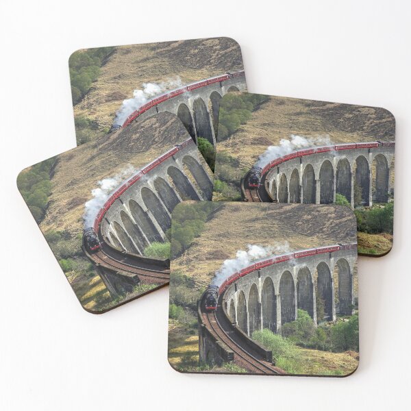 Item preview, The Jacobite Steam Train, Glenfinnan Viaduct, Scotland designed and sold by AlbaPhotography.