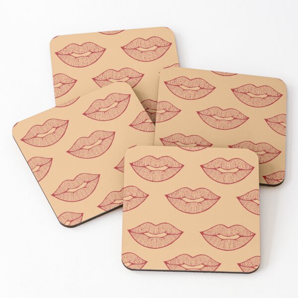 Item preview, Sexy Lips Seamless Pattern designed and sold by ZaryaKiqo.