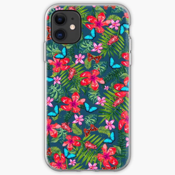 Bohemian Tropical - Dark iPhone Soft Case