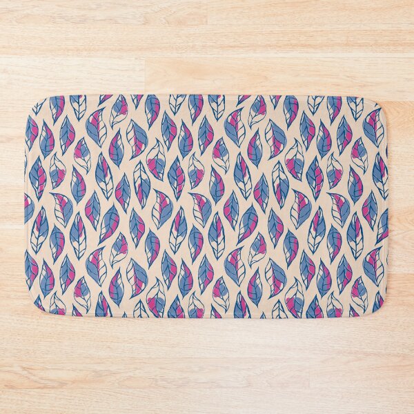 Item preview, Abstract Falling Leafs Peach designed and sold by Ruby The Illustrator.