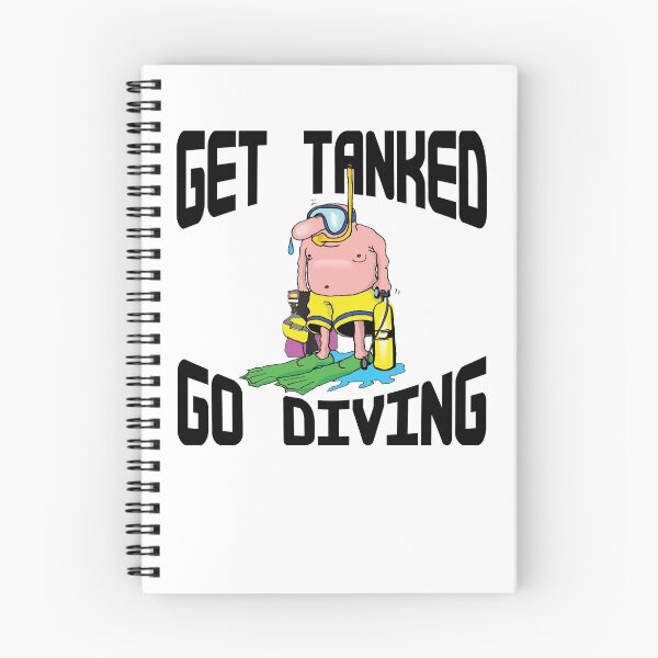 Item preview, "Get Tanked Go Diving" SCUBA  designed and sold by SportsT-Shirts.