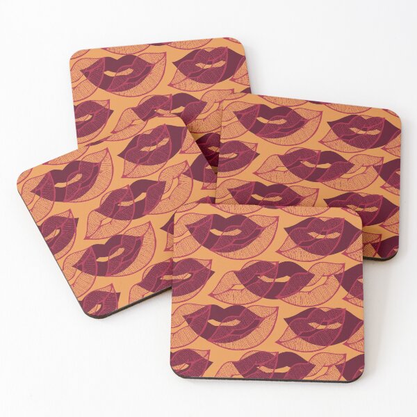 Item preview, Sexy Lips Seamless Pattern designed and sold by ZaryaKiqo.
