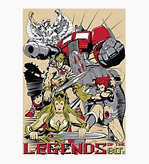 LEGENDS OF THE 80´S Photographic Print