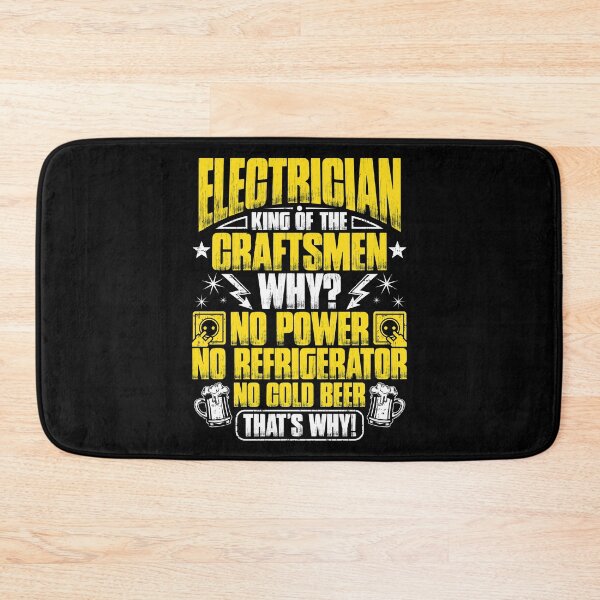 Item preview, Electrician Sparky Electrical Worker Electronics designed and sold by Krautshirts.