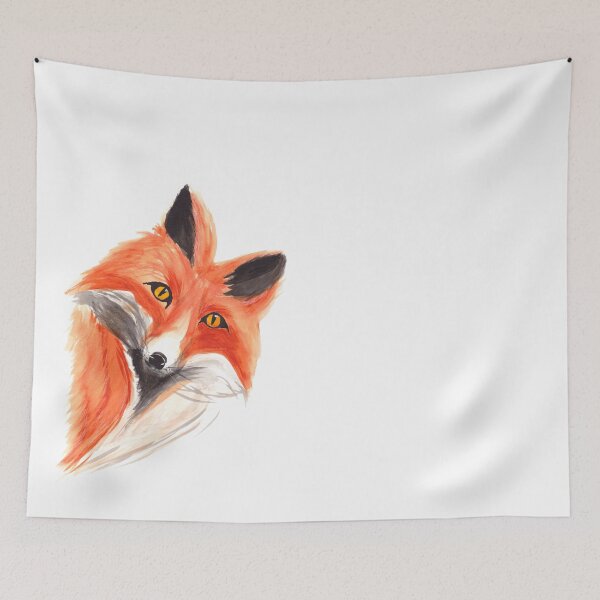 Item preview, Fox - Hand painted with watercolors designed and sold by jitkaegressy.