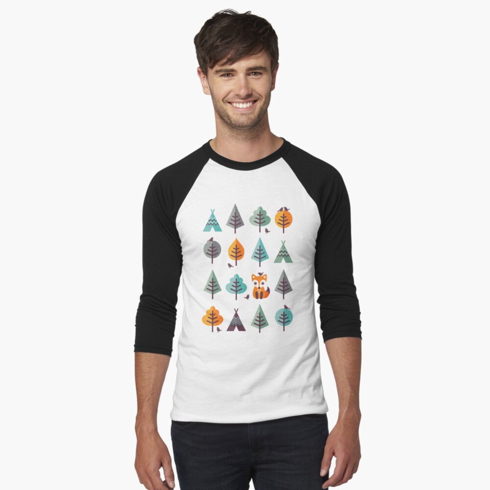 Item preview, Baseball ¾ Sleeve T-Shirt designed and sold by daisy-beatrice.
