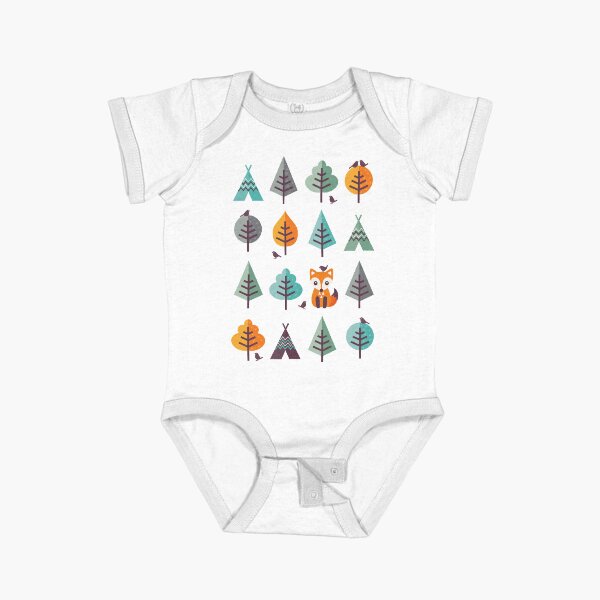 Item preview, Fox in the Forest on Gray designed and sold by Daisy Beatrice.