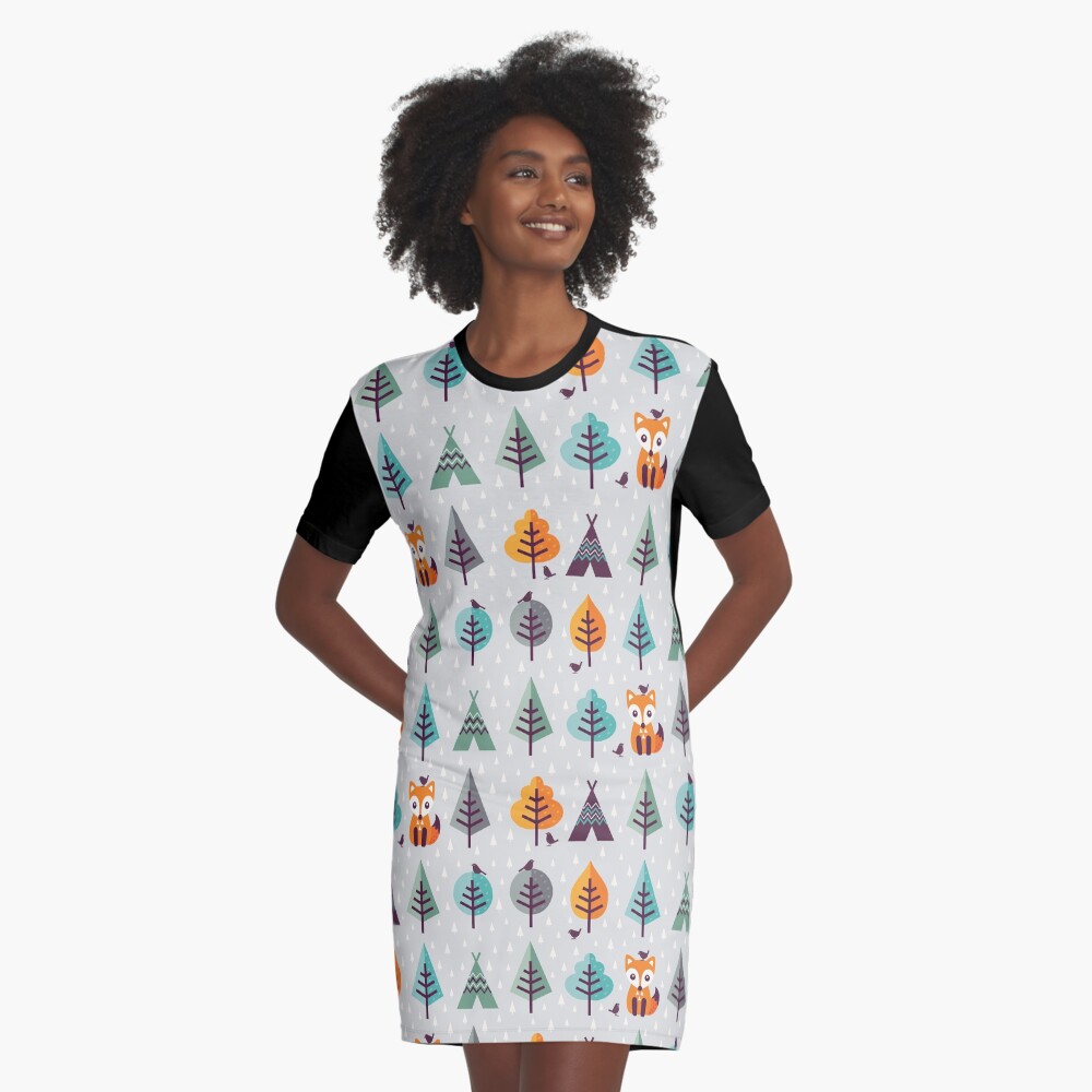 Item preview, Graphic T-Shirt Dress designed and sold by daisy-beatrice.