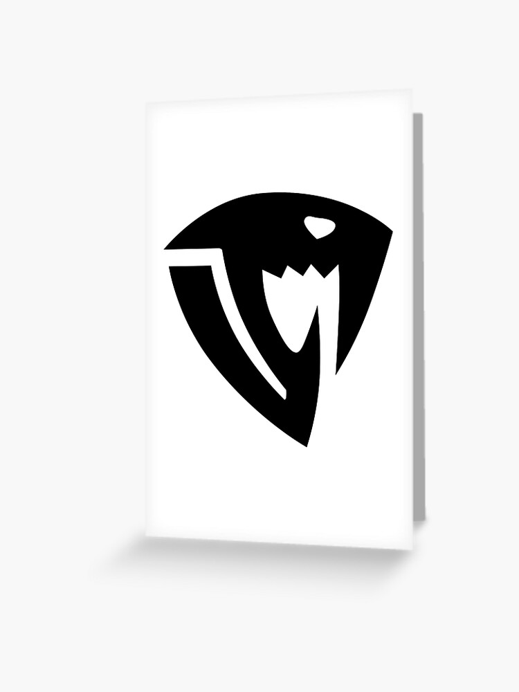 Fairy Tail Sabertooth Symbol Greeting Card By Elizaldesigns Redbubble