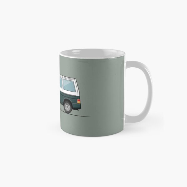T4 bus - white / green Classic Mug