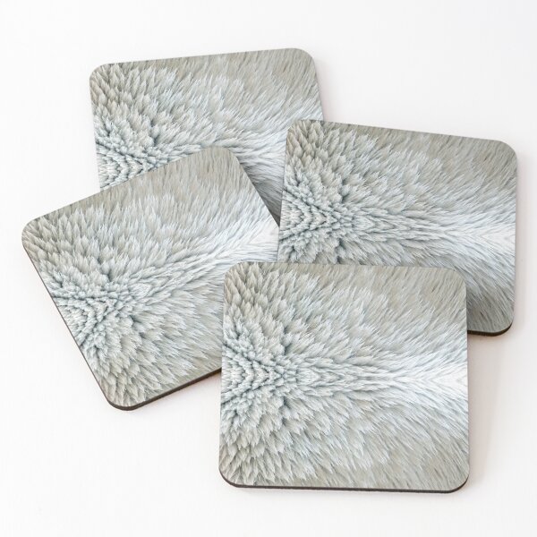 Item preview, White Faux Fur Winter Nordic  designed and sold by Bebichic.