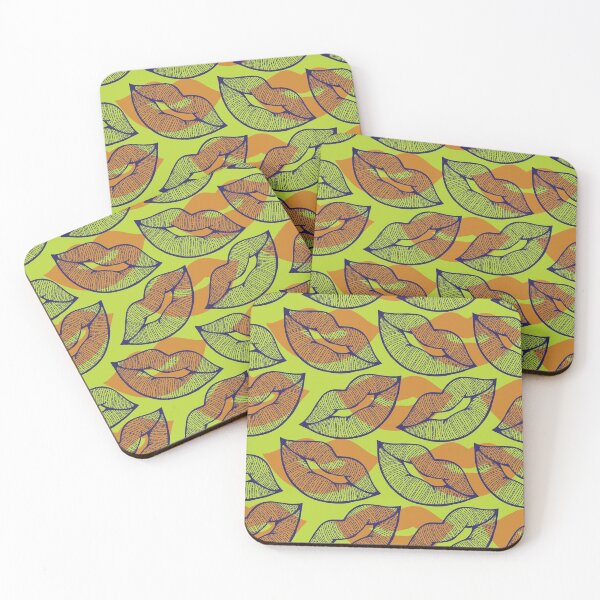Item preview, Sexy Lips Seamless Pattern designed and sold by ZaryaKiqo.