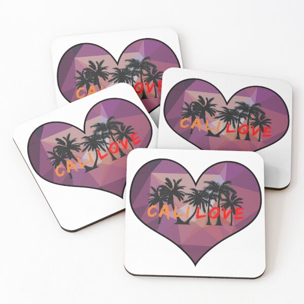 Item preview, California Love Palms Heart designed and sold by Bebichic.