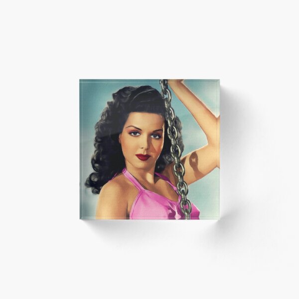 Ann Miller, Hollywood Legend Acrylic Block