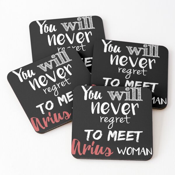 Item preview, Arius WOMAN Never regret Astrology Zodiac Quote designed and sold by Bebichic.