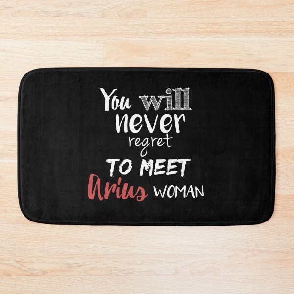 Item preview, Arius WOMAN Never regret Astrology Zodiac Quote designed and sold by Bebichic.