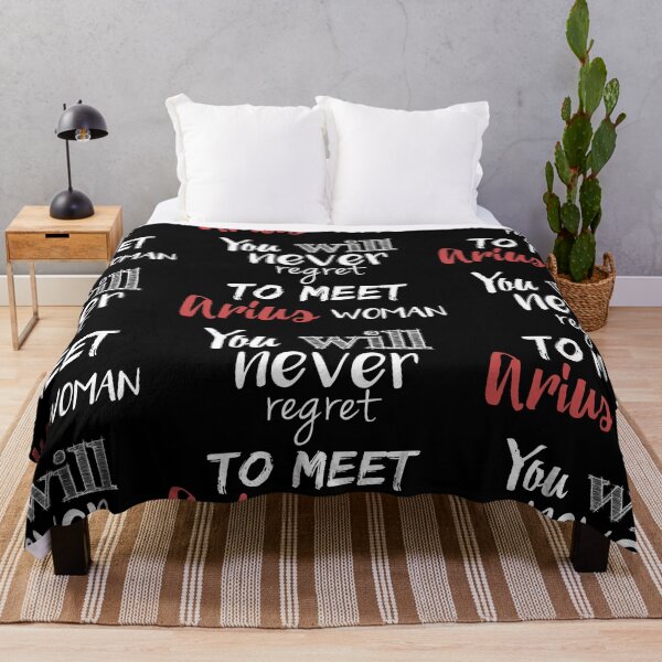 Item preview, Arius WOMAN Never regret Astrology Zodiac Quote designed and sold by Bebichic.