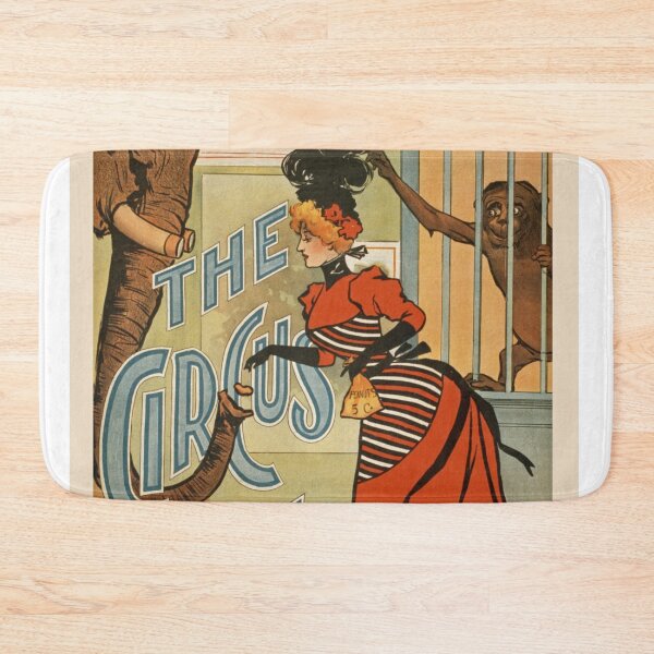 Item preview, The Circus girl vintage circus poster designed and sold by Vintage Designs +.