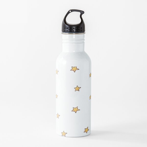 estrellas amarillas Botella de agua