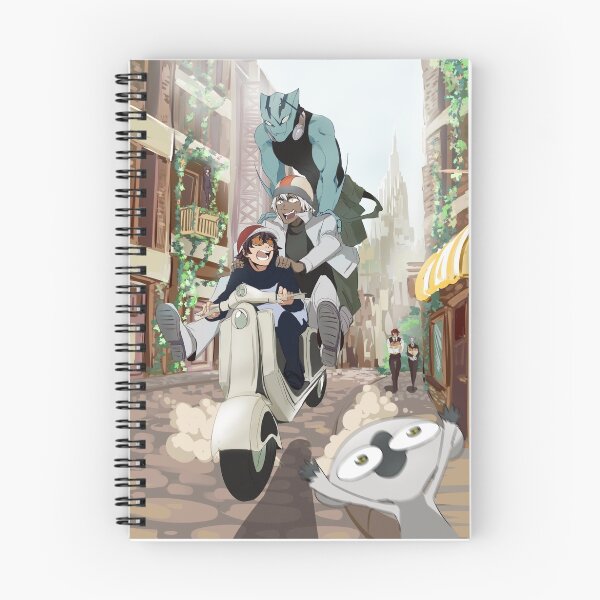 Item preview, Kekkai Sensen - Leonardo, Zapp and Zed on vespa designed and sold by azuumori.