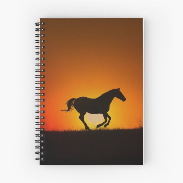 Item preview, Galloping Horse in Sunset designed and sold by Stephanie Laird.