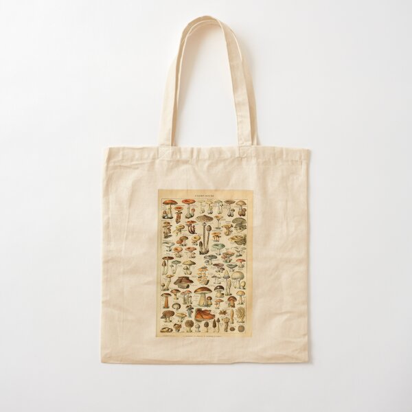 Mushrooms Cotton Tote Bag