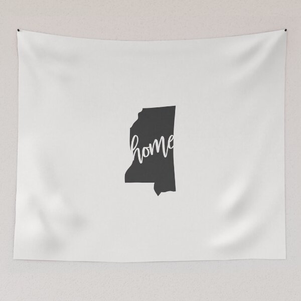 Item preview, Mississippi Home State Outline Design, Texan Gift, Homegrown product designed and sold by DNH Threads.