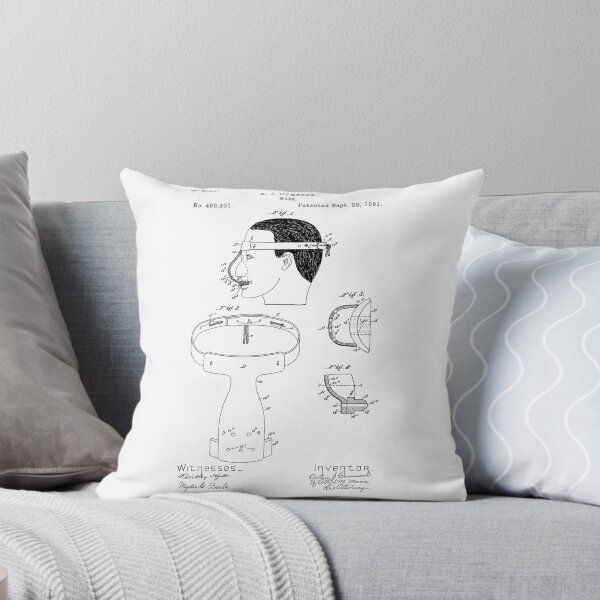 Item preview, Baseball protection of the nose patent Year 1891 designed and sold by drawspots.