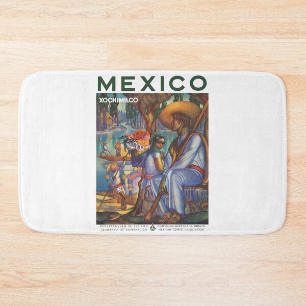 Item preview, VINTAGE MEXICO TRAVEL Poster, Mexico Mexican Travel Art Poster or Canvas Print, Vintage Travel Posters designed and sold by 12thStFactory.