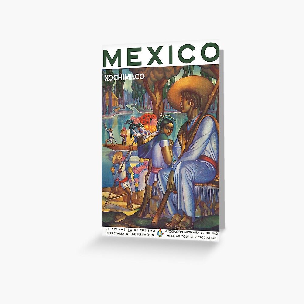 Retro Travel Poster, Posters Mexico, Mexico Canvas