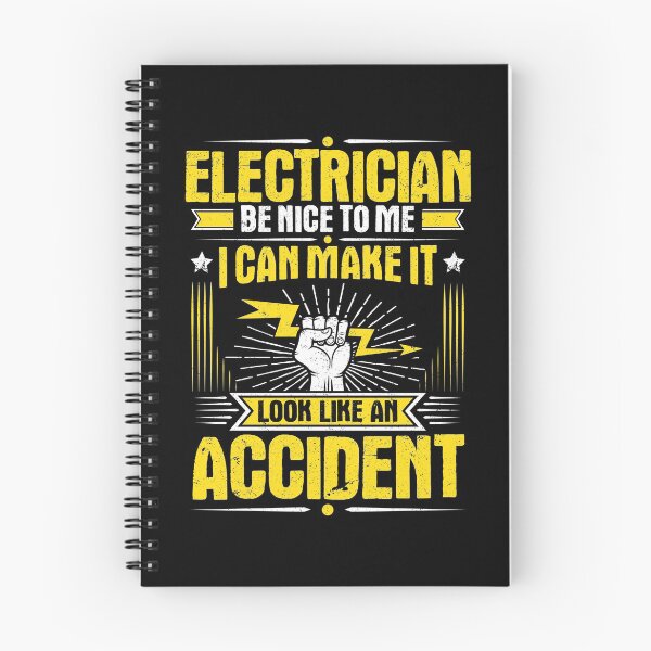 Item preview, Electrician Sparky Electrical Worker Accident Gift designed and sold by Krautshirts.