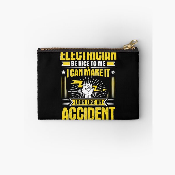 Item preview, Electrician Sparky Electrical Worker Accident Gift designed and sold by Krautshirts.